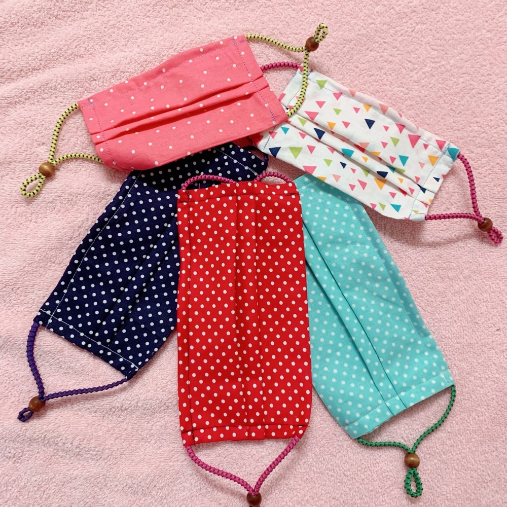 Handmade Face mask with Air Filter Pocket Washable